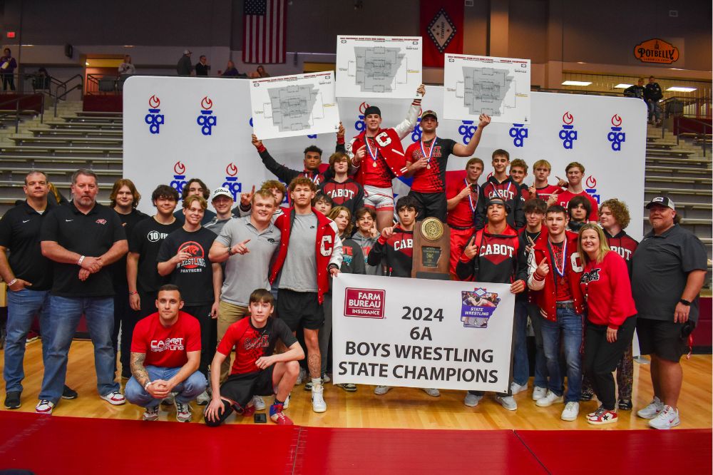 2024 6A Boys Wrestling State Champions